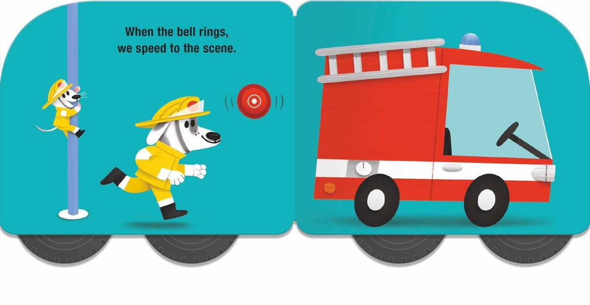 Speedy Wheels - Fire Truck by Little Genius Books