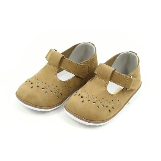 L'amour Birdie Leather T-Strap Mary Jane (Color Options)
