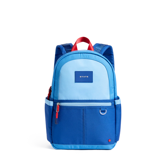 Kane Mini Backpack, Blue/Light Blue Colorblock