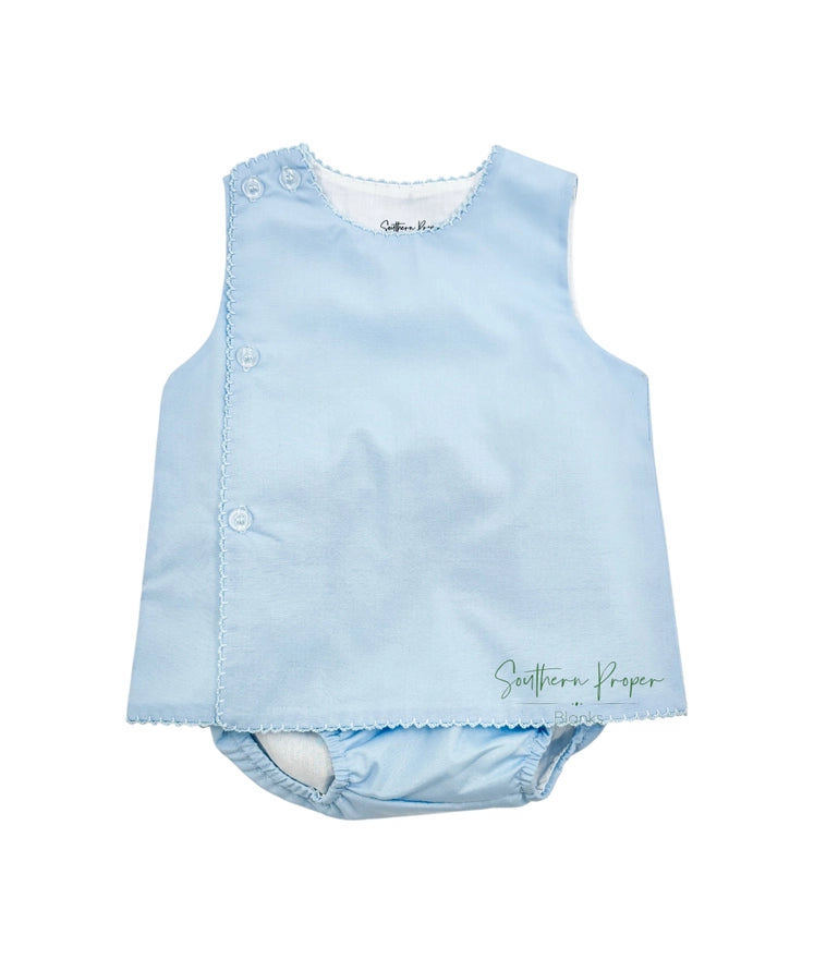 2 Piece Diaper Set, Blue