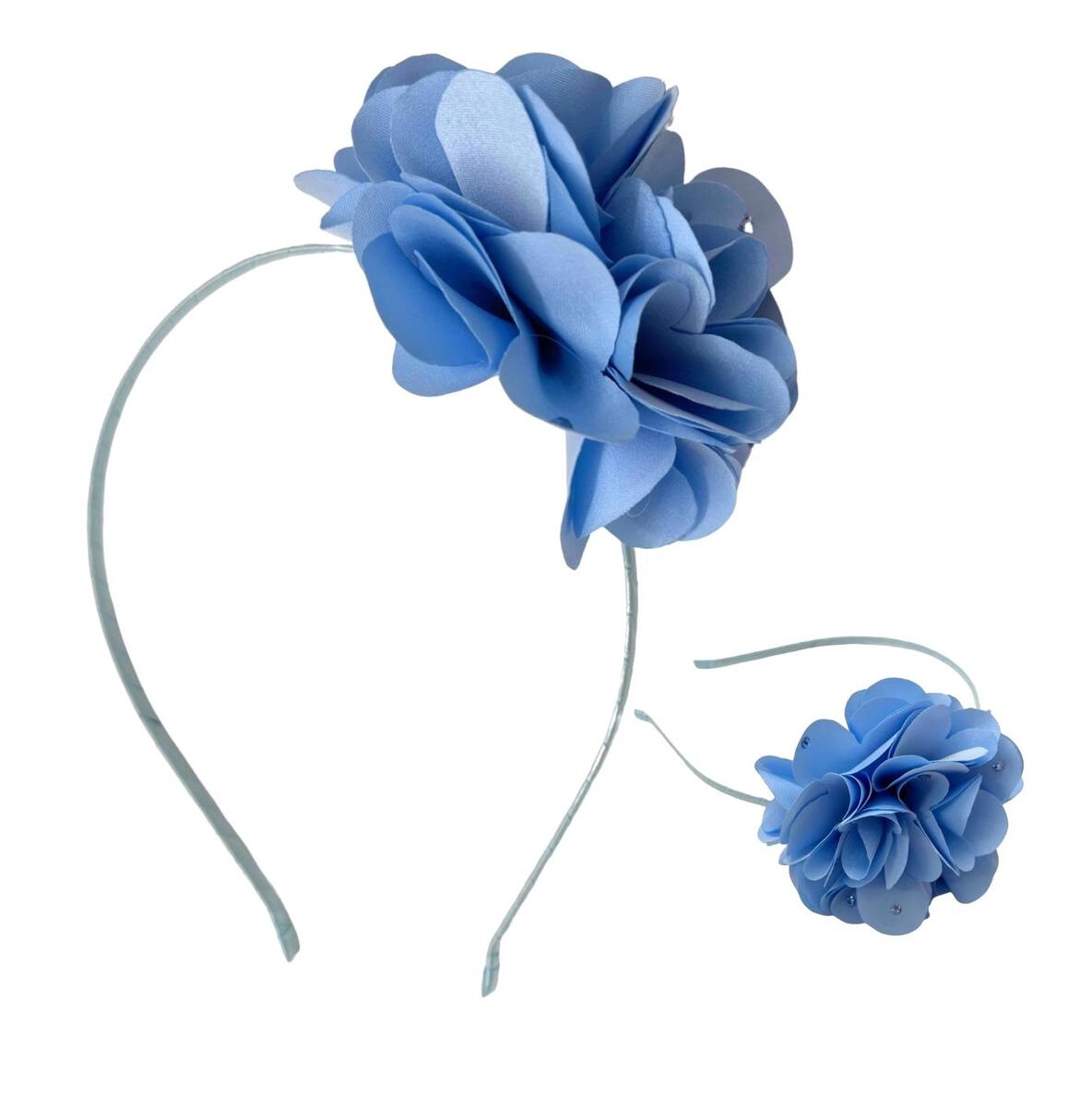 Bari Crystallized Flower Headband (4 colors)