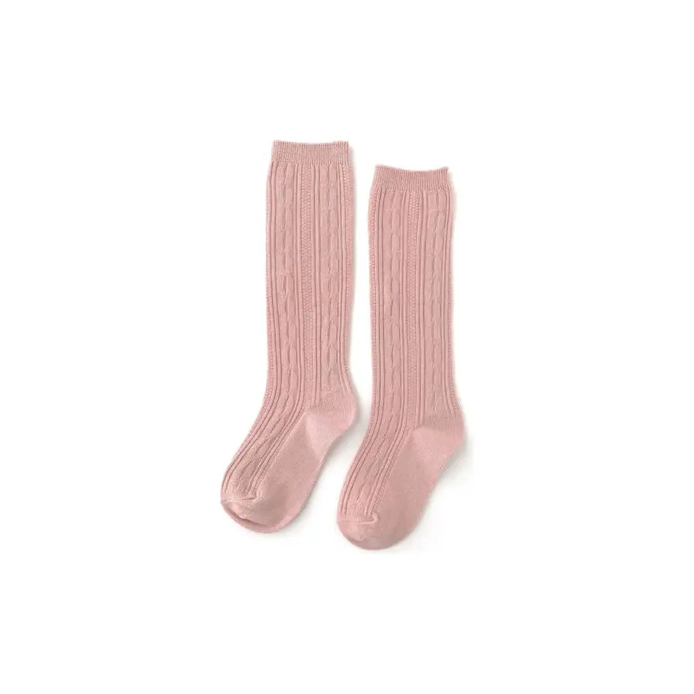 Girl's Knee High Socks, (Color Options)