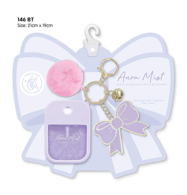 Hand Sanitizer Charm Keychain, (4 styles)