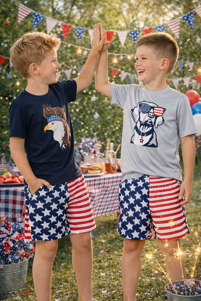 American Flag Billy Short