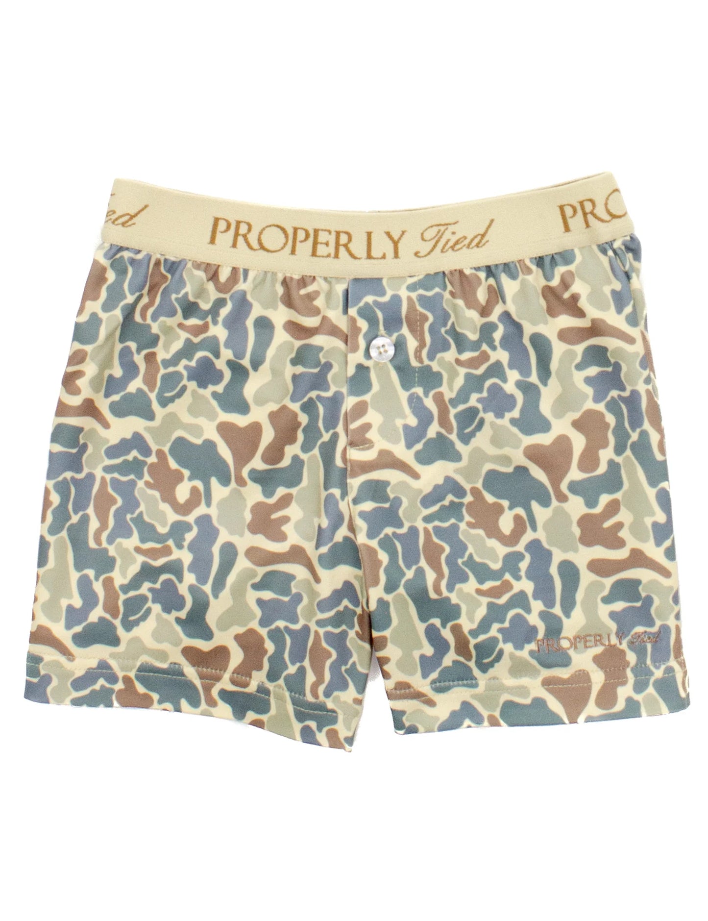 Boys Inlet Boxer, Field Camo