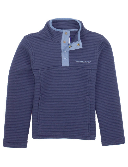 Boys Ridgeway Pullover, River Blue