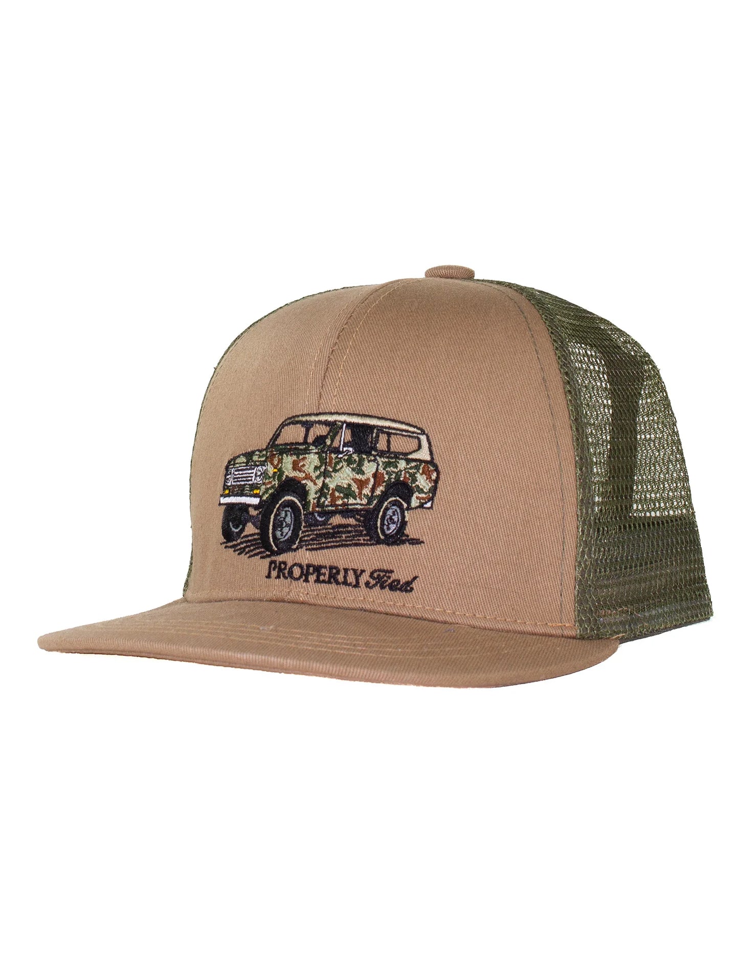 LD Trucker Hat, Camo Truck