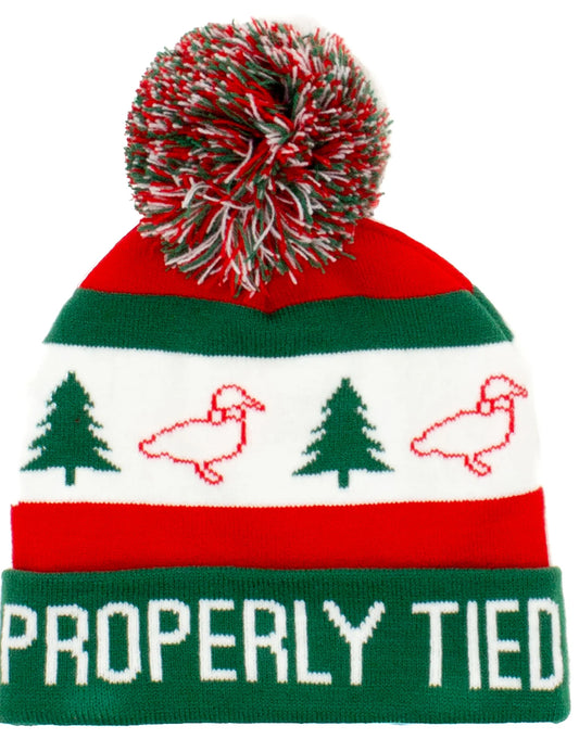 Boys Breck Beanie, Christmas Tree