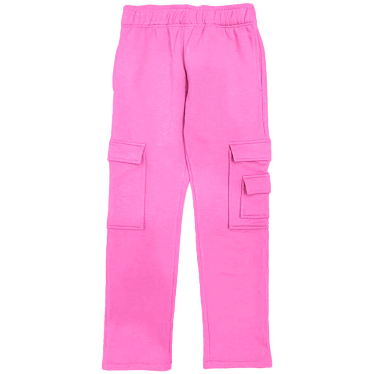 Soft Cloud Straight Leg Cargo Pant, Begonia Pink