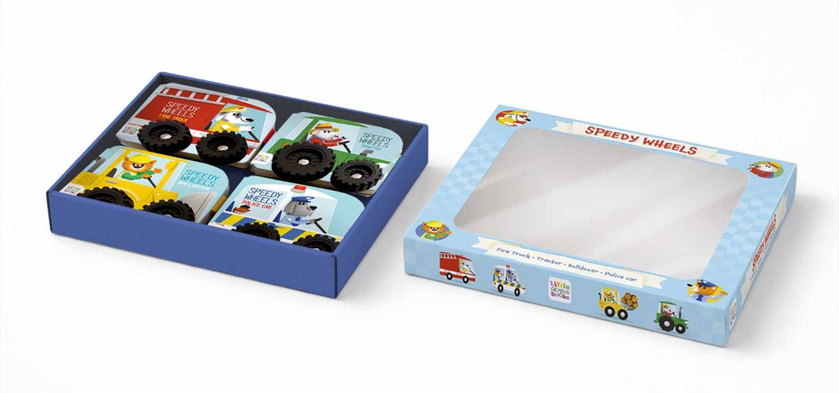 Speedy Wheels Box Set by Little Genius Books
