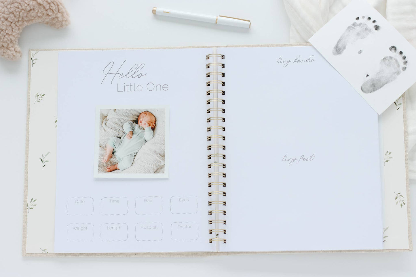 Baby Book - Memory book (Sand)