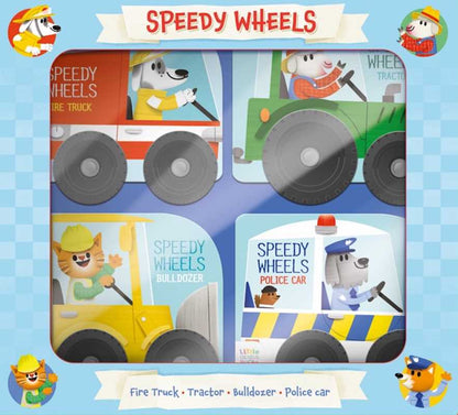 Speedy Wheels Box Set by Little Genius Books