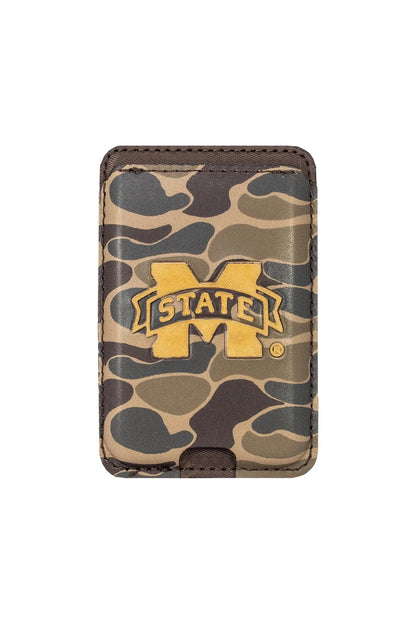 Magnetic Phone Wallet, Camo MS State