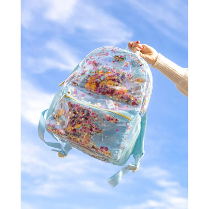 Celebrate Confetti Clear Backpack