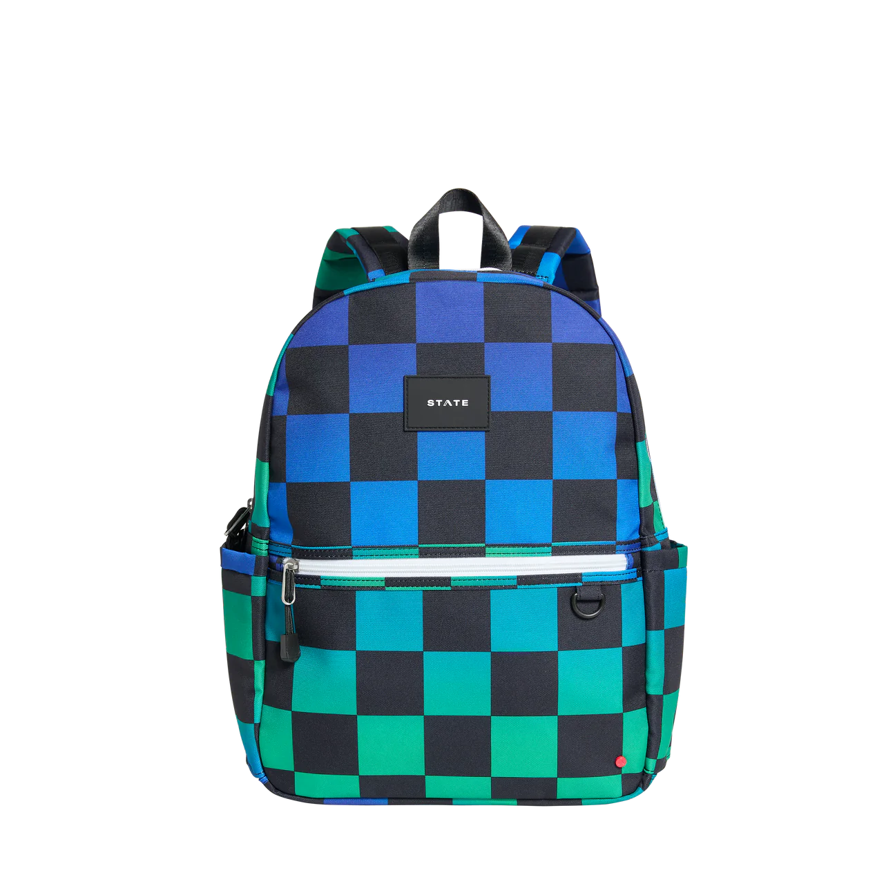 Kane Backpack, Blue Checkerboard