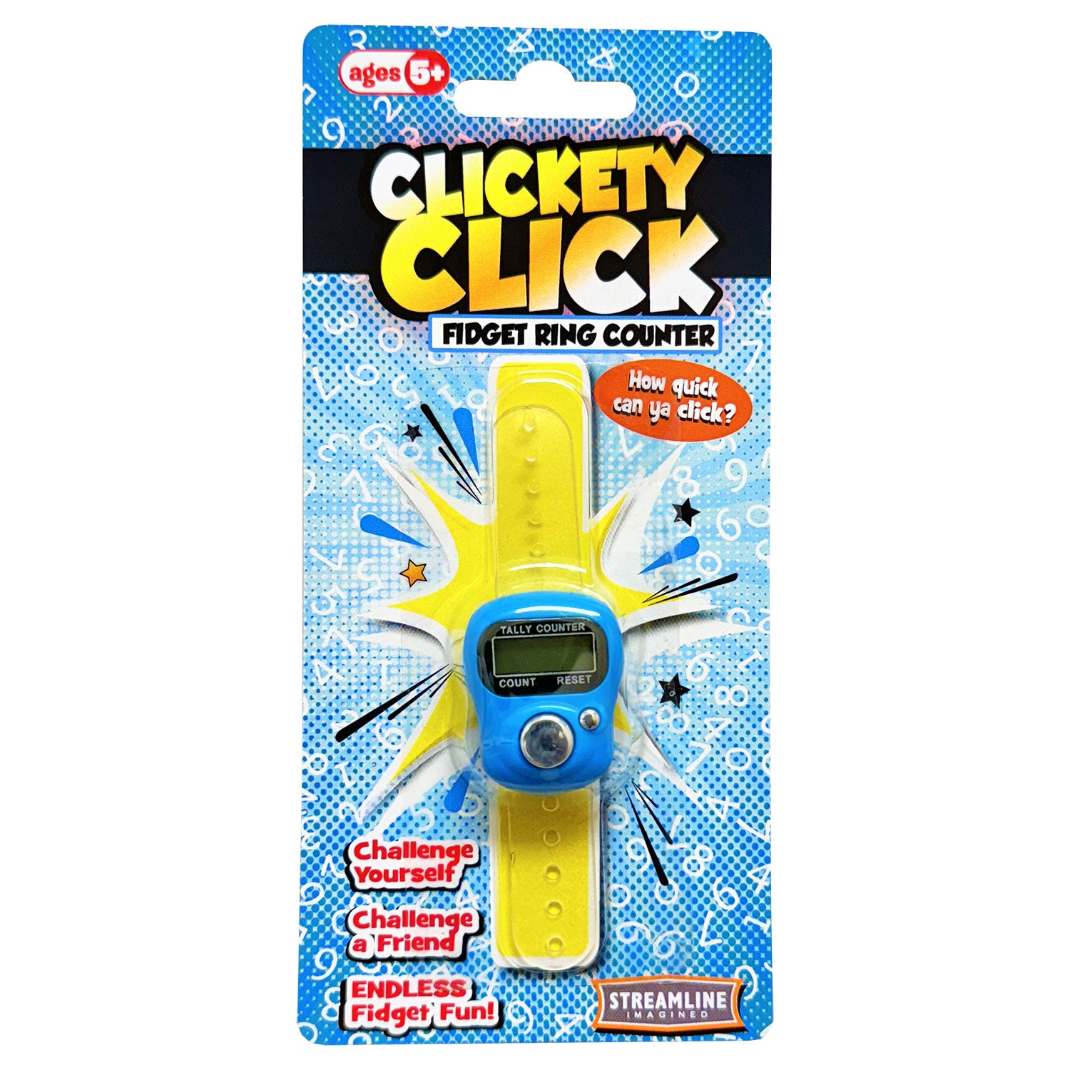 Clickety Click Fidget Ring Counter – Puddleducks Grenada