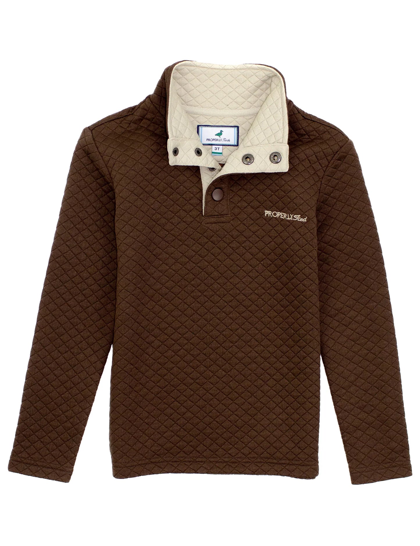 Boys Club Pullover, Brown