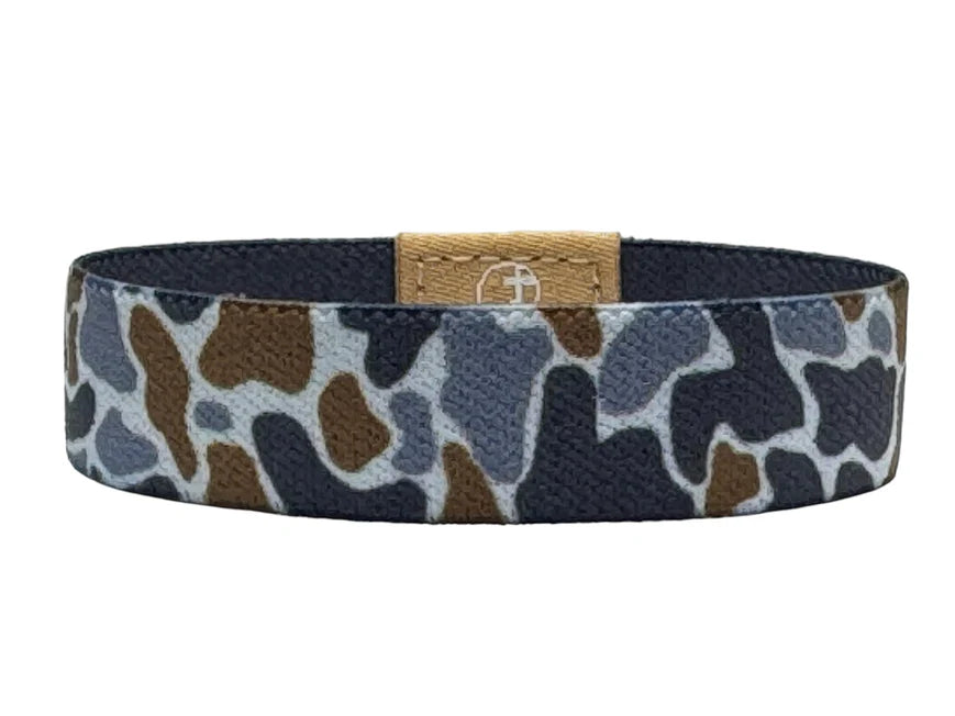 Versible Christian Wristband, Copper River Rock Camo