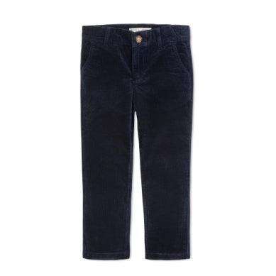 Boys Fine Wale Cord Pant, Navy
