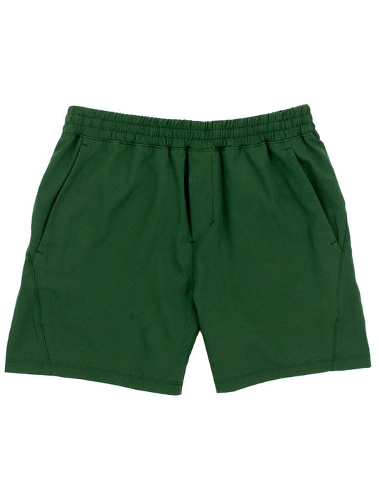 Mens Court Short, Hunter Green