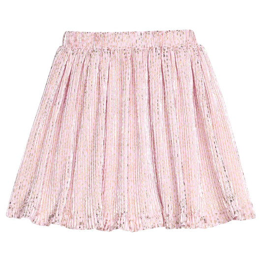 Crinkle Skort, Pink Stars