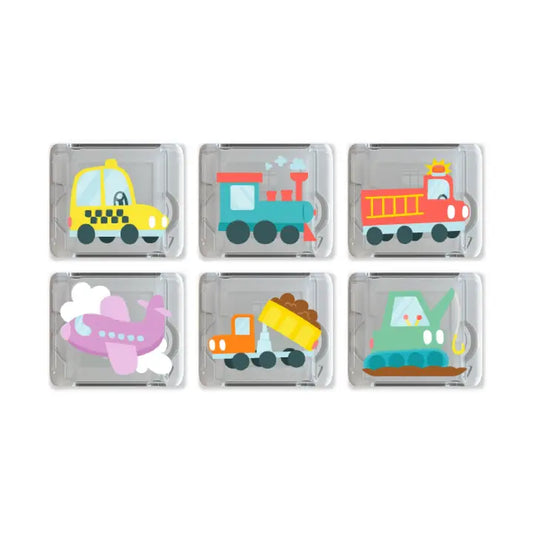 GloPals Light Up Cubes, Auto Theme Set
