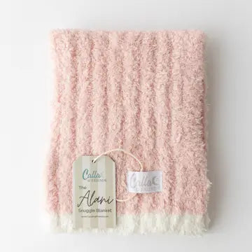 The Alani Snuggle Blanket, Petal Pink