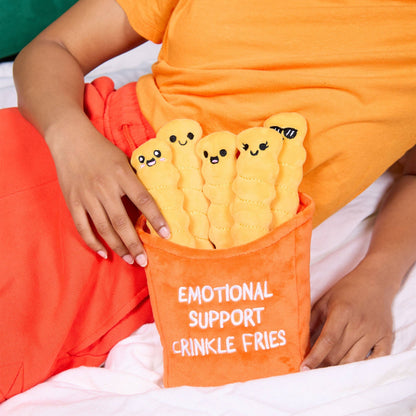 Emotional Support Crinkle Fries