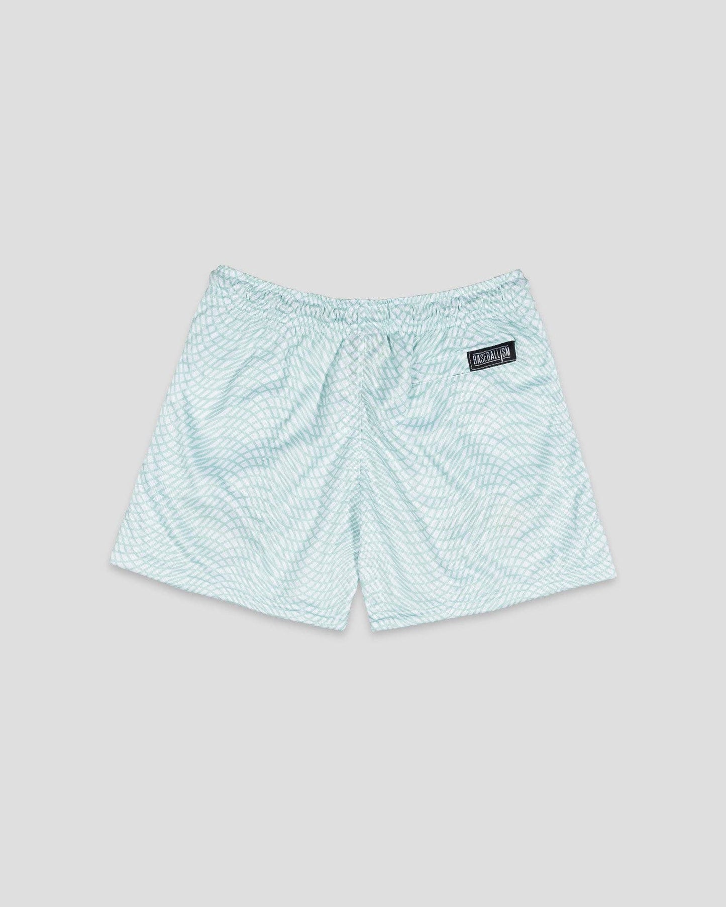 Money Ball Diamond Air Mesh Shorts - Youth