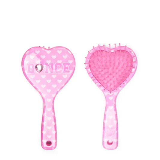 Dance Heart Shaped Hairbrush