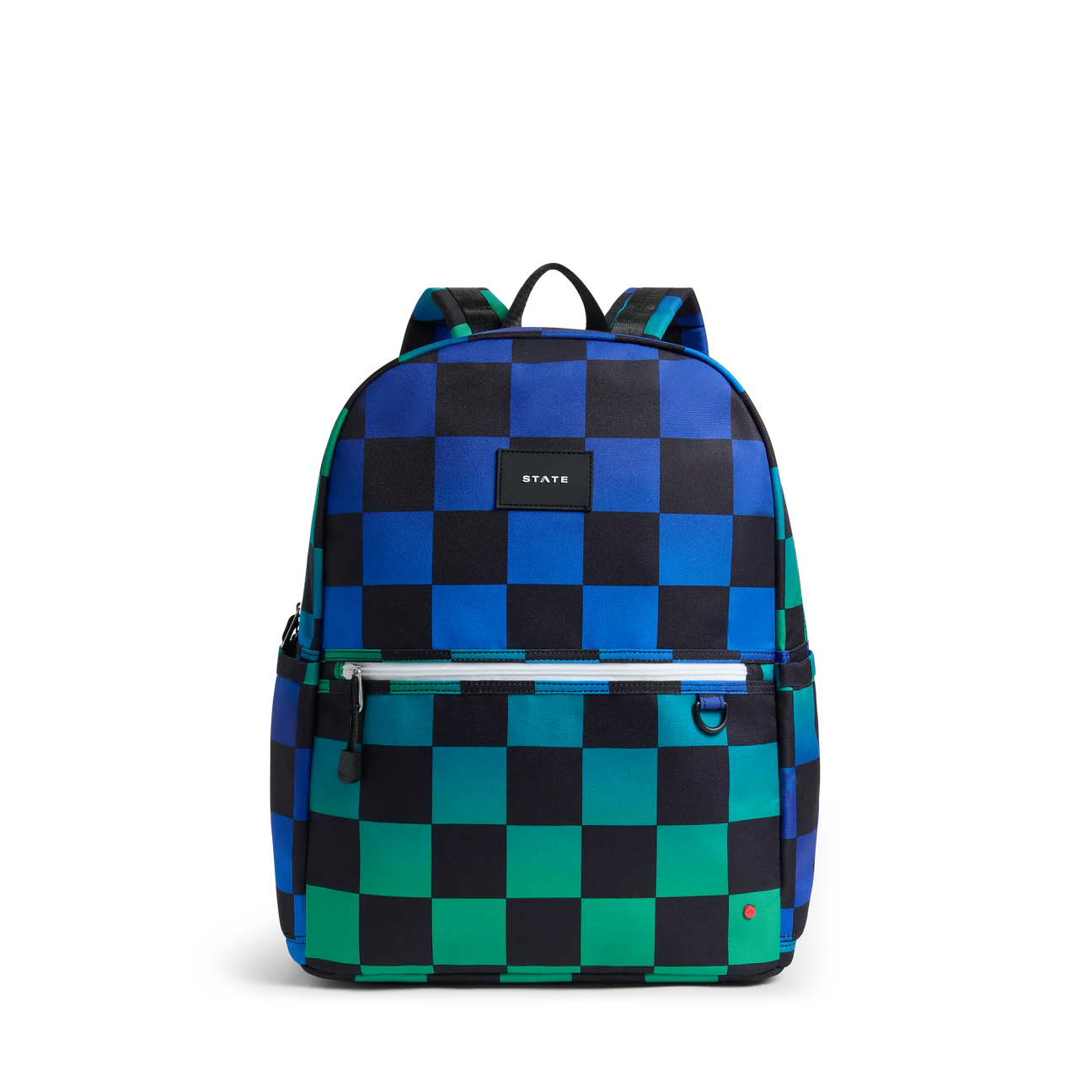 Kane Double Pocket Large Backpack, Checkerboard