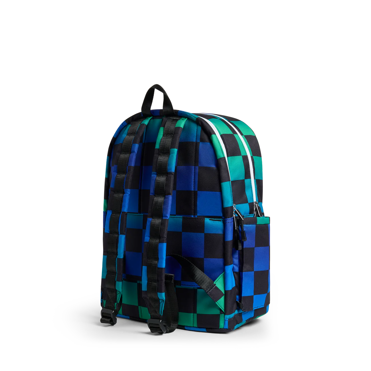 Kane Double Pocket Large Backpack, Checkerboard