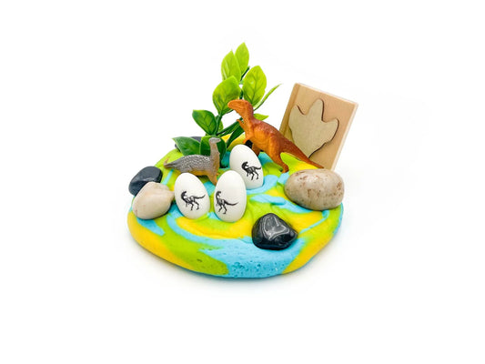 Grab & Go Dough Jar, Dinosaur