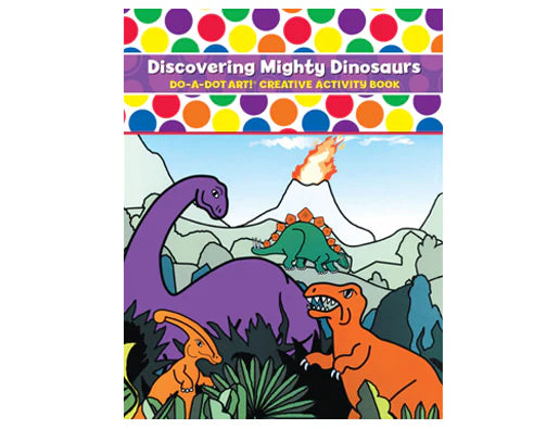 Do A Dot Dinosaurs Coloring Book