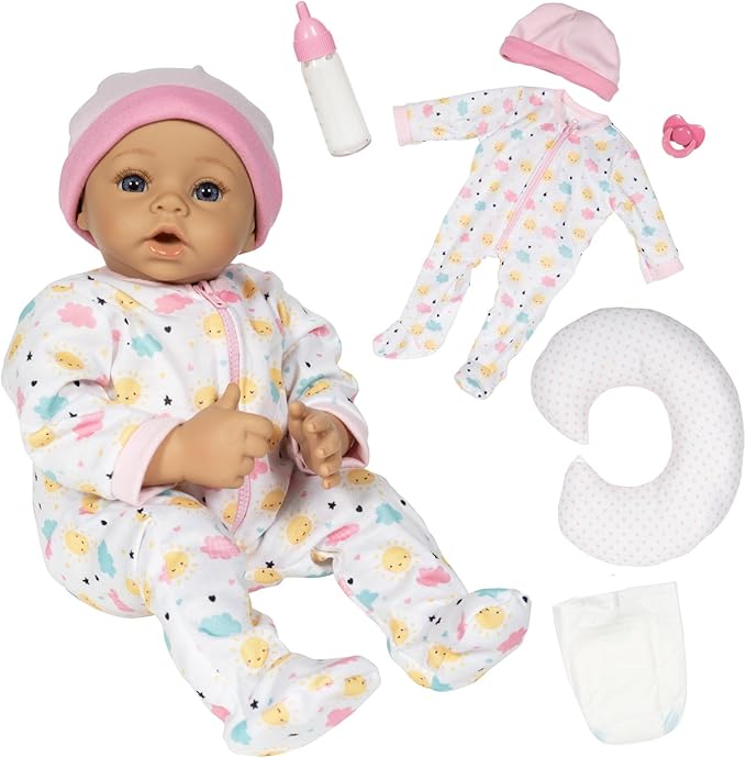 Sunshine 7 piece Doll Feeding Support Set