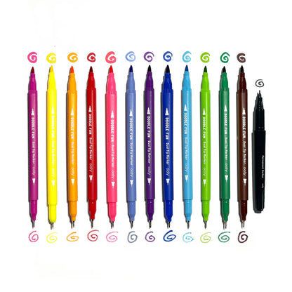 Doodle Fun: Draw & Color Activity Kit (17 piece set)
