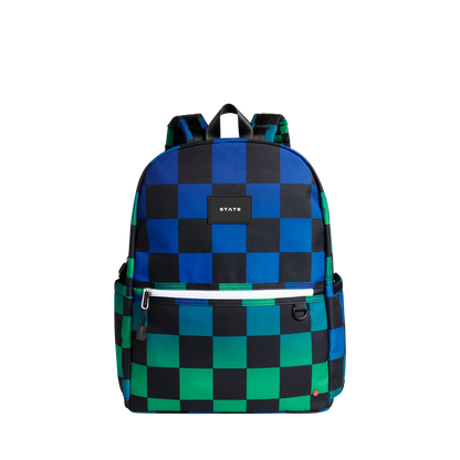 Kane Double Pocket Backpack, Checkerboard