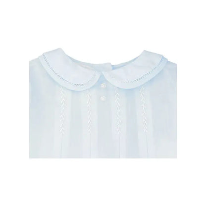 Pintuck Bubble, Blue