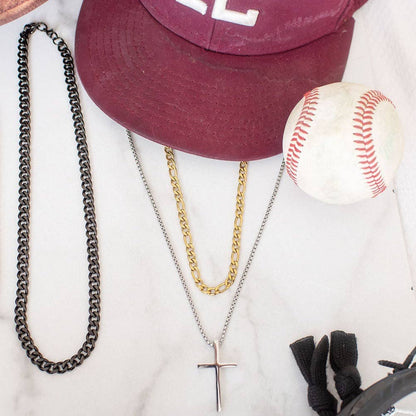 Classic Cuban Link Chain | Black