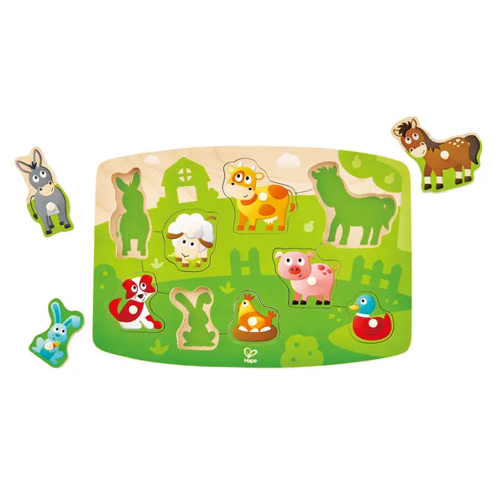 Farmyard Peg Puzzle