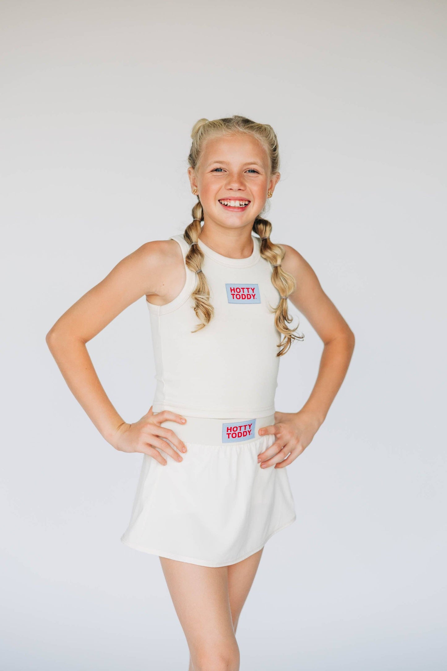 Youth Alli Airy Tank Hotty Toddy, Bone