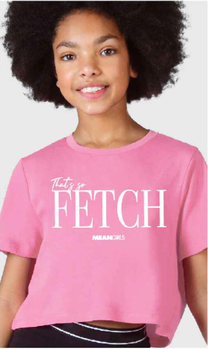 Mean Girls So Fetch Tshirt, Pink