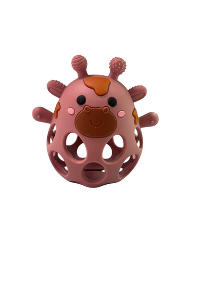 Silicone 3D Giraffe Teether Silicone