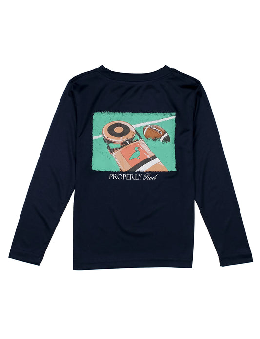 Boys Performance LS Tee, First Down