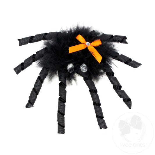 Fuzzy Spider Hair Clip