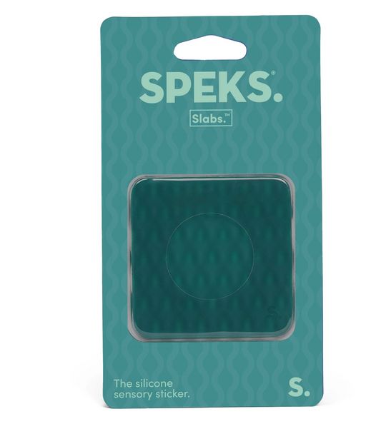 Speks Slabs Square Mesh Green