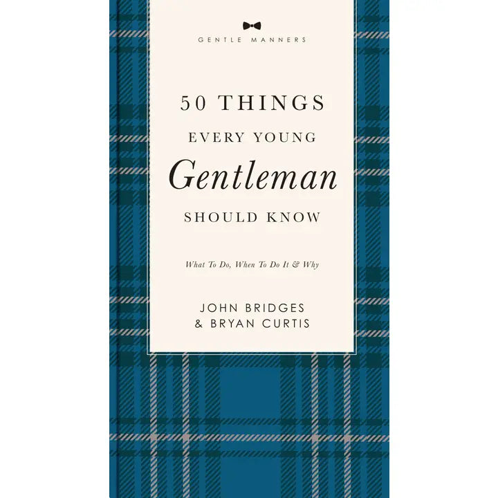 50 Things Every Young Gentleman Should Know Book