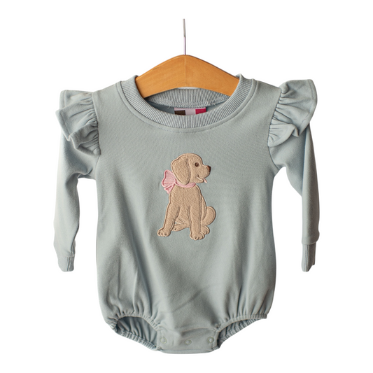 Puppy w/Bow Girl Bubble