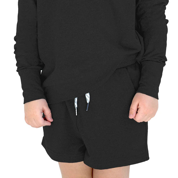 Girls Yoga Short, Black