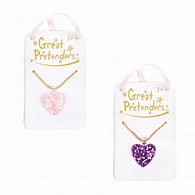 Glitter Heart Necklace (2 color options)